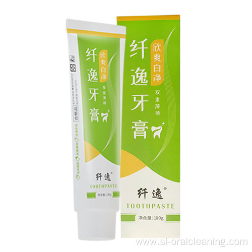 One hundred and eighty G Xinshuang whitening toothpaste